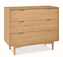 Madeline 3 Drawer Chest Scandinavian Design