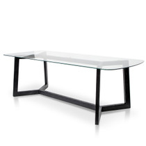 Singleton Glass Top Dining Table
