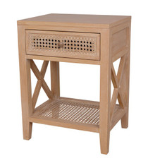 Coastal Crossed Side Table/Bedside