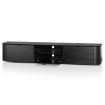 Eden 2.4m Black Oak Entertainment TV Unit