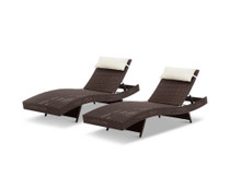 Ashfield Set of 2 Outdoor Sun Lounge