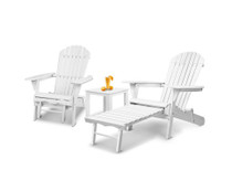 Illawong Adirondack Lounge Chair Set