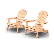 Jamisontown Wooden Patio Chairs