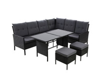 Leppington Sofa Set Patio Lounge Setting Leppington Sofa Set Patio Lounge Setting