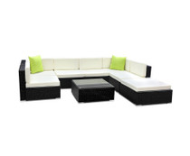 Milperra 8PC Sofa Set with Storage Cover Milperra 8PC Sofa Set with Storage Cover