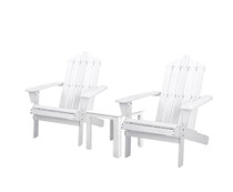 Ebenezer Wooden Sun Beach Chairs Table