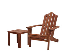 Glebe Wooden Sun Lounge Chairs Table