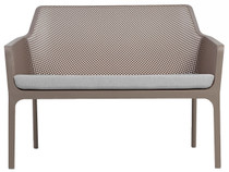 Taupe Net Bench