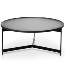Prospect 90cm Coffee Table - Matt Black