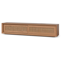 WestleighÂ Rattan Doors TV Entertainment Unit
