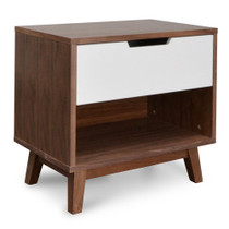 WindsorÂ Walnut Beside Table