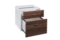 Primo Fixed Desk Pedestal 1 Drawer with 1 File