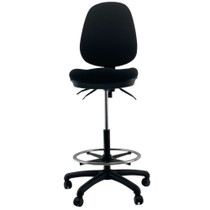 Tempo High Back Wide Seat Drafting Chair