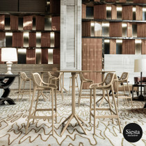 Sky Bar Table 3 Piece Set with Air 75 Barstools Sky Bar Table 3 Piece Set with Air 75 Barstools