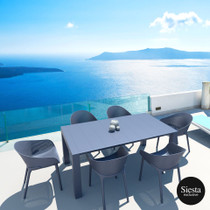 Vegas Outdoor 6 Seater Armchair Setting