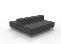 Comfy Triple Back to Back Lounge