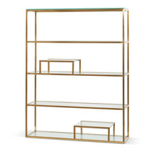 Manon Glass Shelving Unit