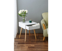 Esther Bedroom Bedside Table W/ Drawers