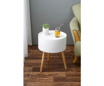 Esther Tray Top Bedside Table