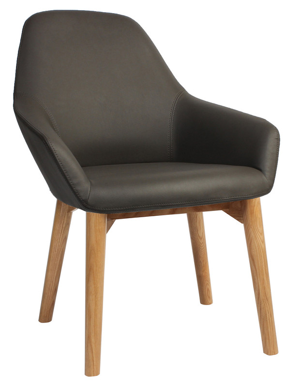 Bronte Tub Chair - Timber Leg