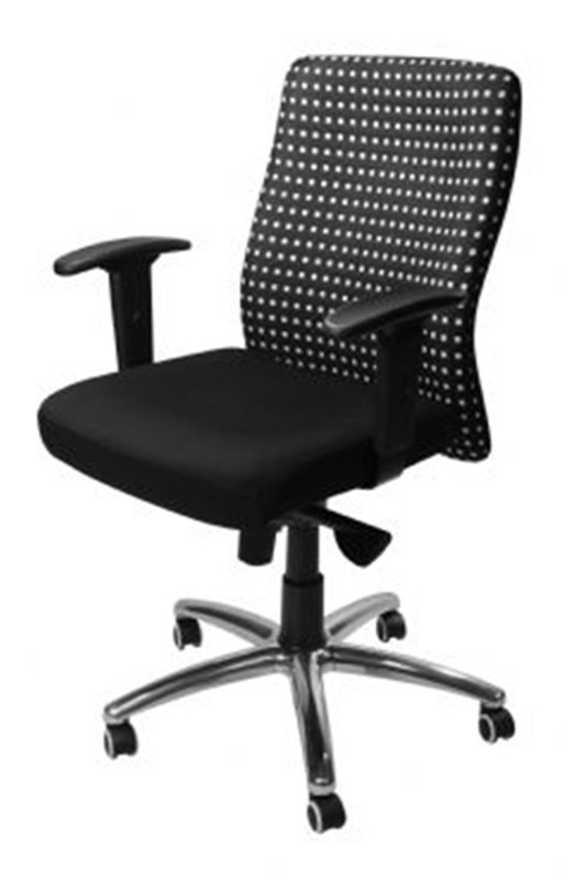 Mondrian Black Office Chair