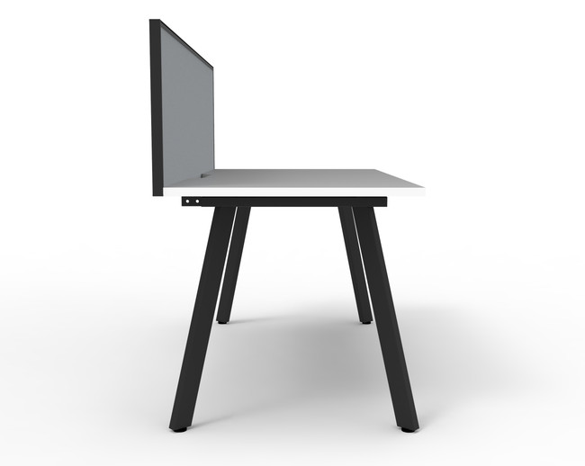 Fluid 1 Person Single Sided Workstation With Screen