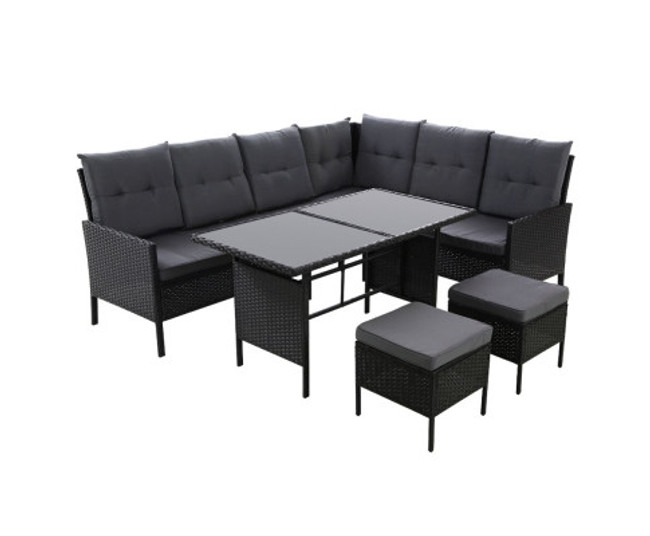 Leppington Sofa Set Patio Lounge Setting