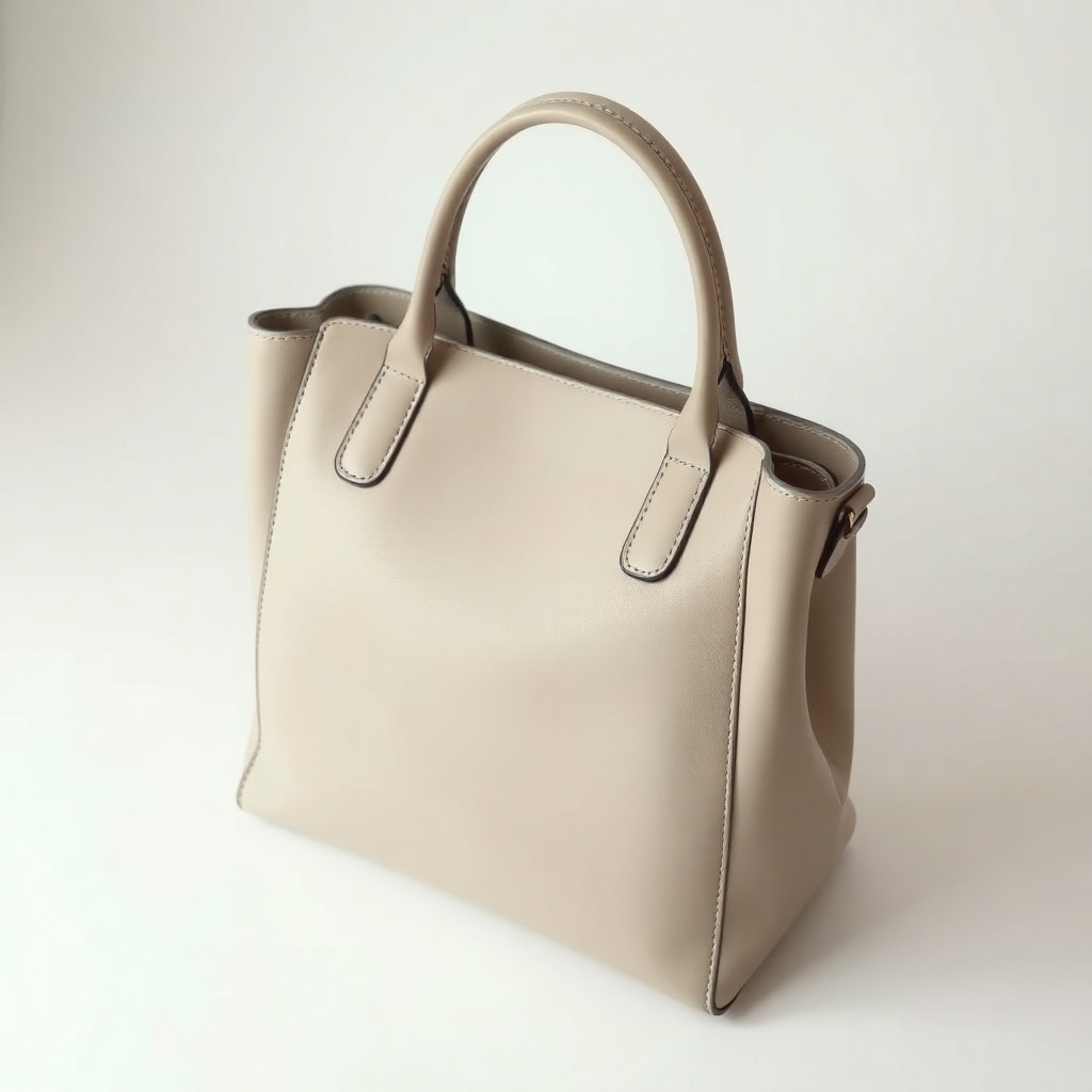 A trendy leather handbag designed for modern women. This handbag features a spacious interior, elegant stitching, and chic metal accents, making it perfect for daily use or special occasions.