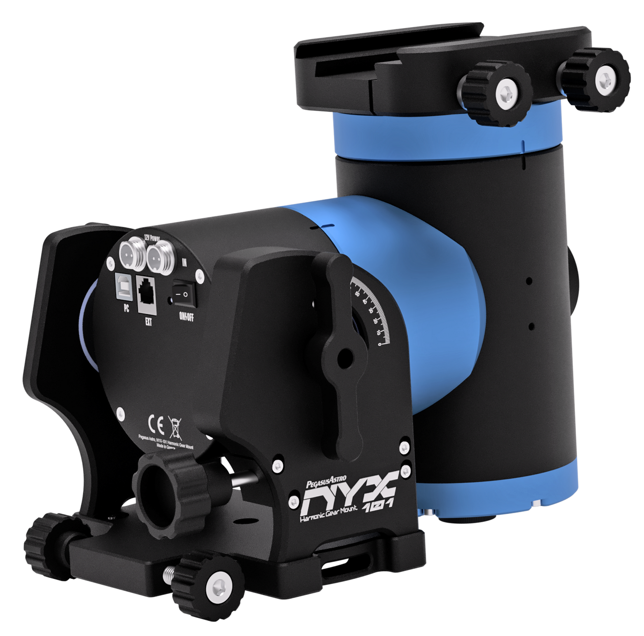 Pegasus Astro - NYX-88 Harmonic Drive Mount with Saddle PowerBox
