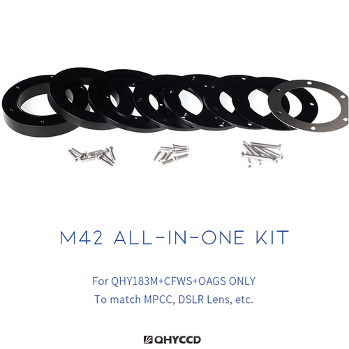 QHYCCD Combo Kit Adapters: M42 All In One Kit