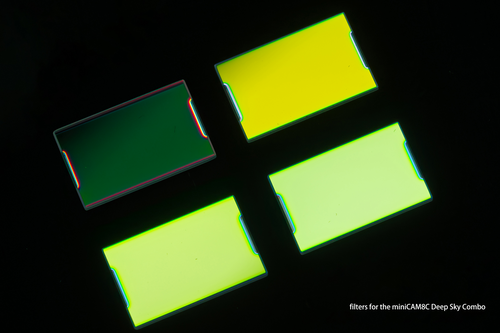 QHYCCD miniCAM8 Deep Sky Combo Filters (LPF+HLP+FCE+UV/IR CUT)