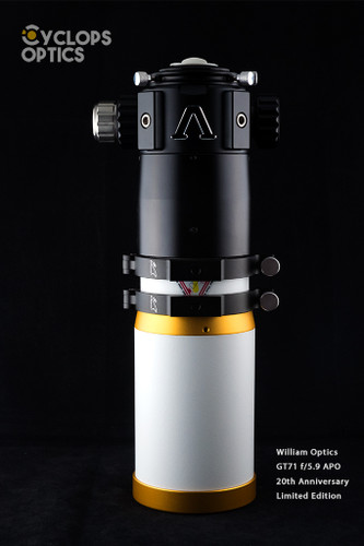 William Optics GT71 71mm f/5.9 Triplet APO 20th Anniversary Limited Edition