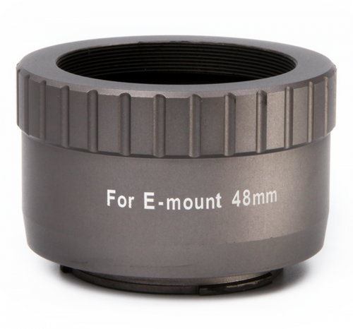 William Optics 48mm T-mount for Sony E-mount (Space Gray)