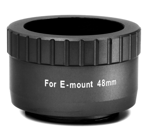 William Optics 48mm T-mount for Sony E-Mount (Black)