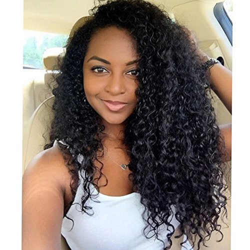 Remeehi Deep Curly Silk Top Glueless Full Lace Wig Chinese Virgin