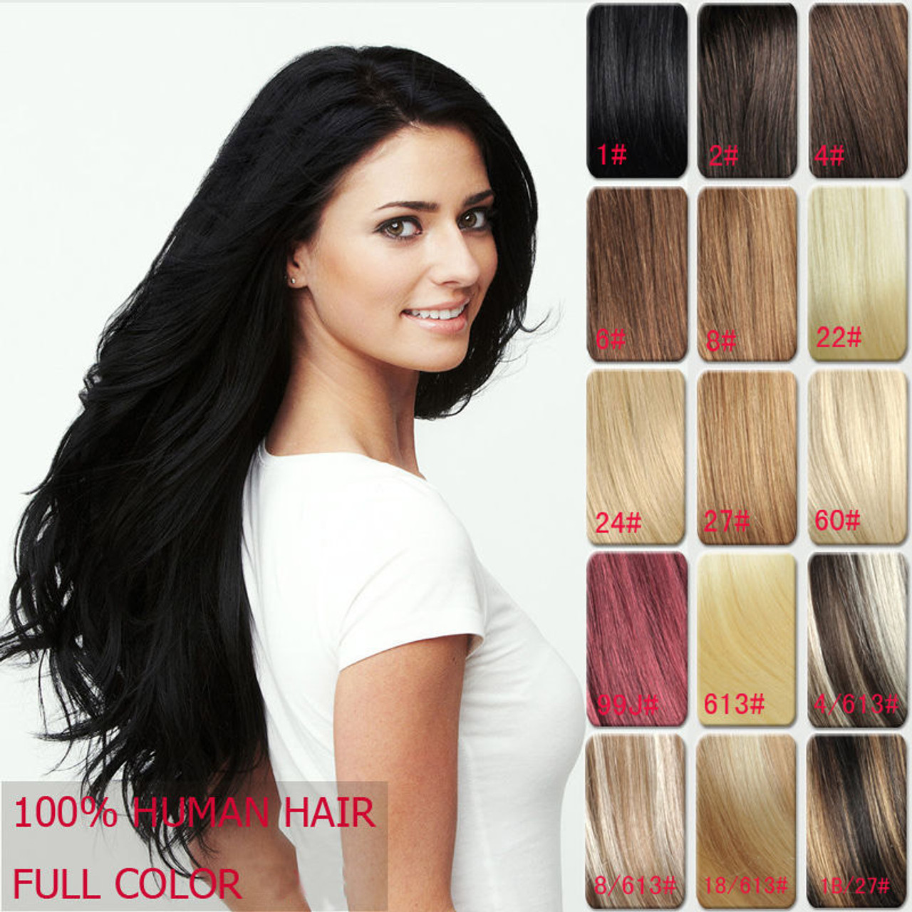 Thick Straight Hairpieces Adding Extra Hair Volume Clip In - Temu