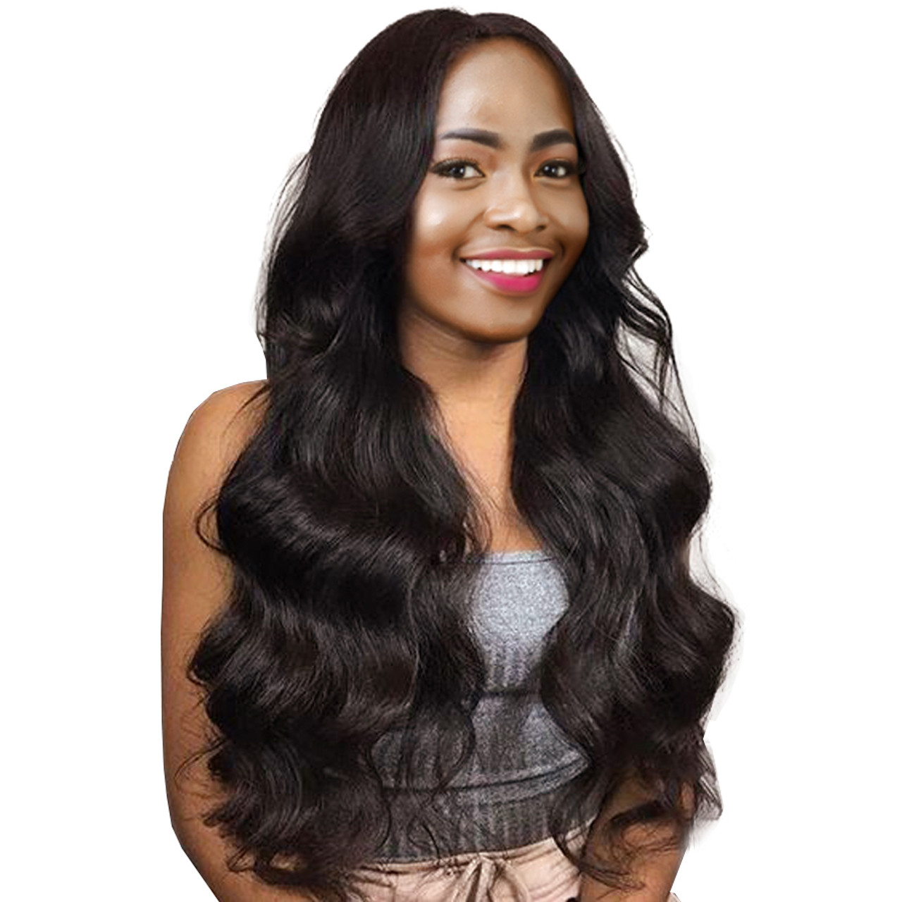 Brazilian Deep Wave 360 Lace Frontal Wig 150% Density With Baby