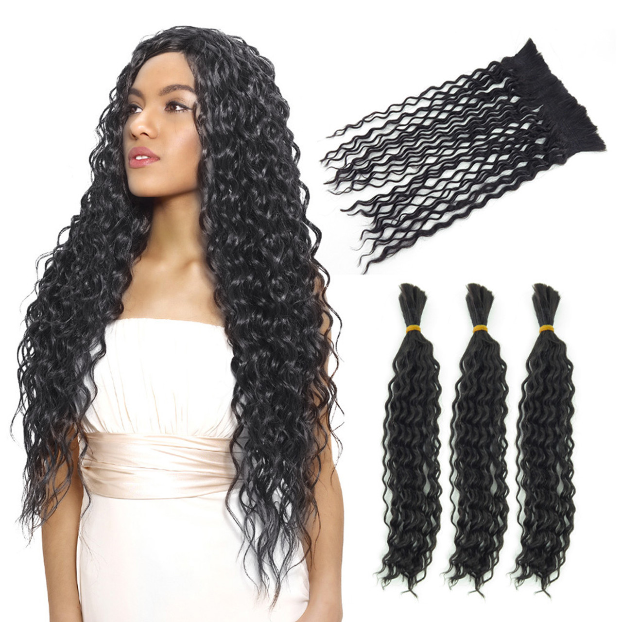 human hair braid extensions