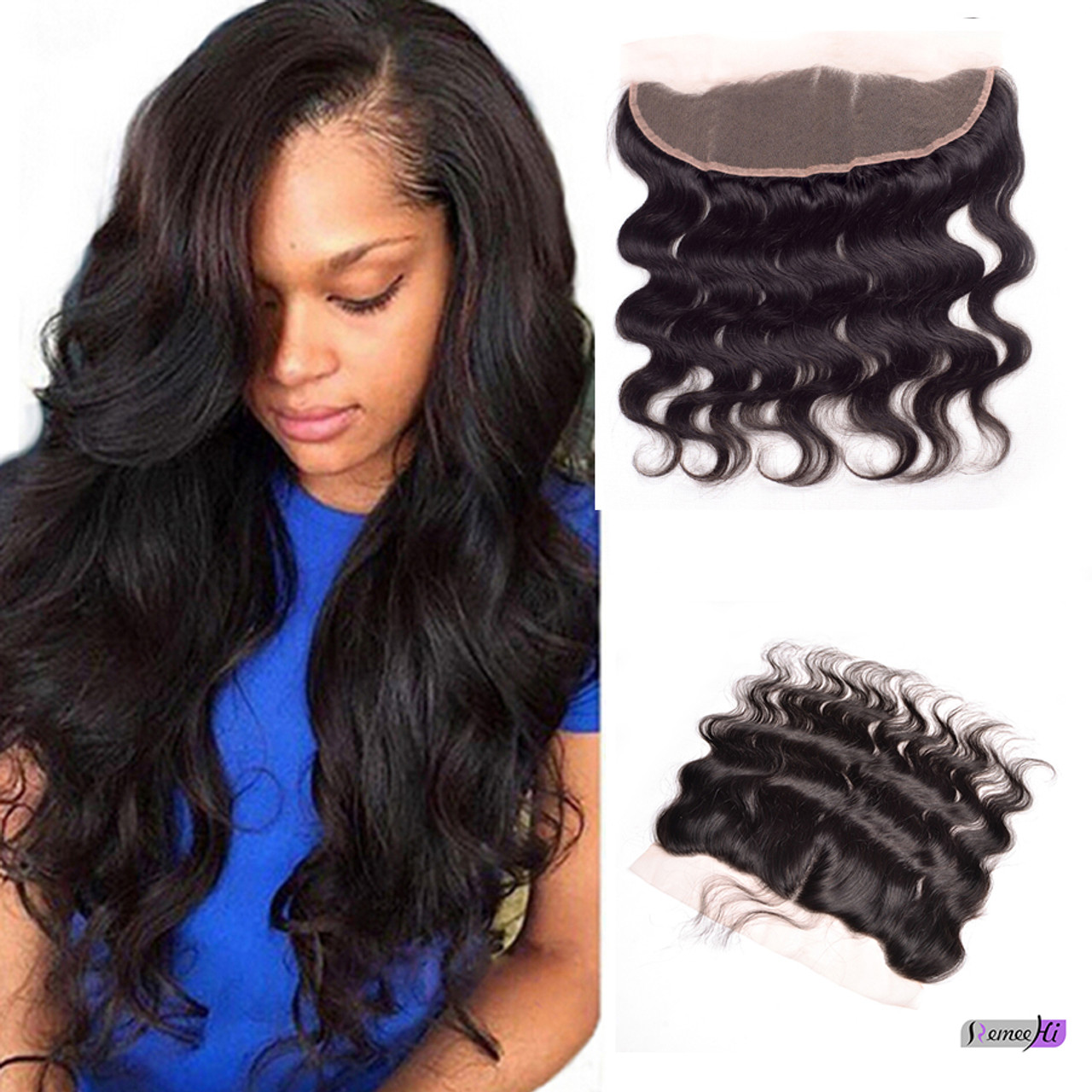 3 part lace frontal