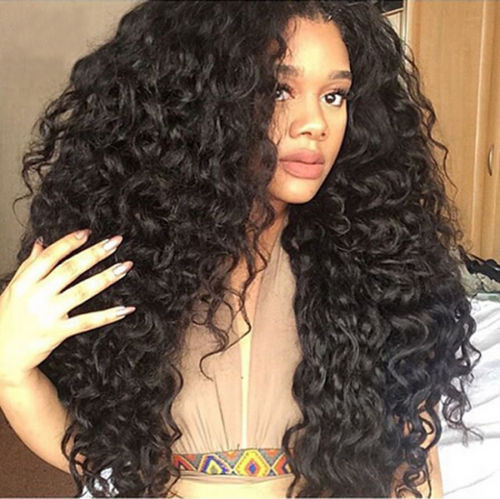 Remeehi Brazilion curly silk top glueless Lace front wig chinese virgin human hair 160% density