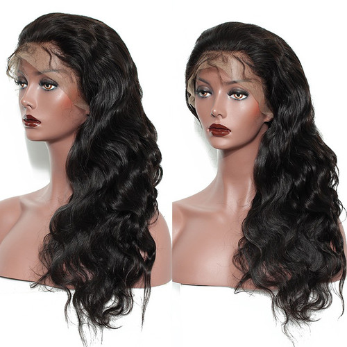 Remeehi Long Bady Wave 100% Brazilian Virgin Full Lace  Human Hair Glueless Wigs F