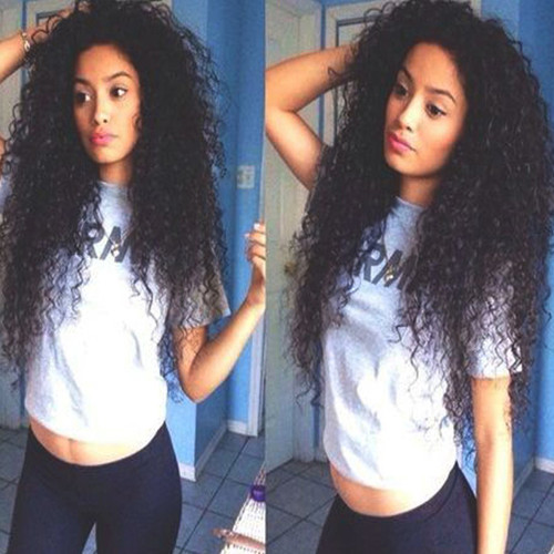 Remeehi Malaysia curly Brazilian Virgin Full Lace Human Hair Glueless Wigs Women Free Part