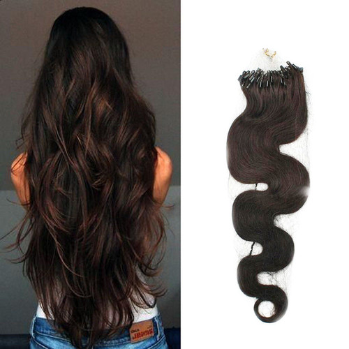 Remeehi  Curly  Wavy 100S Micro Loop Ring Beads Tipped 100% Remy Human Hair Extensions 0.5g/pcs Remeehi  Curly  Wavy 100S Micro Loop Ring Beads Tipped 100% Remy Human Hair Extensions 0.5g/pcs