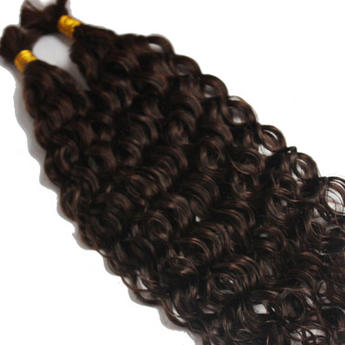 Brazilian Deep Curly Human Hair Bulk For Braiding Curly Human Braiding Hair  Bulk Hair No Wefts