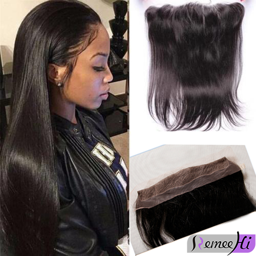 Remeehi Indian Human Hair 13"x2" all silk based Top Silky Straight Free/Middle Lace Closure Remeehi Indian Human Hair 13"x2" all silk based Top Silky Straight Free/Middle Lace Closure