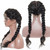 Silky Natural Straight  100% Brazilian  Remy Human HairFull Lace Wig 