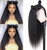 Remeehi Kinky Yaki Brazilian Virgin Full Lace Human Hair Glueless Wigs Women Free Part