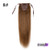 Remeehi Silky Straight High Ponytail Clip in Indian Remy Human Hair Extensions 120g