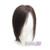 Remeehi straight toupee hairpiece 100% human hair wig 25g dark black and dark Brown free shipping