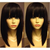 Remeehi bob straight Lace Front Wigs With Bang Indian remy hair 100% human hair